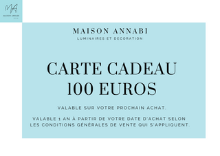 Cartes cadeaux de La Maison Annabi